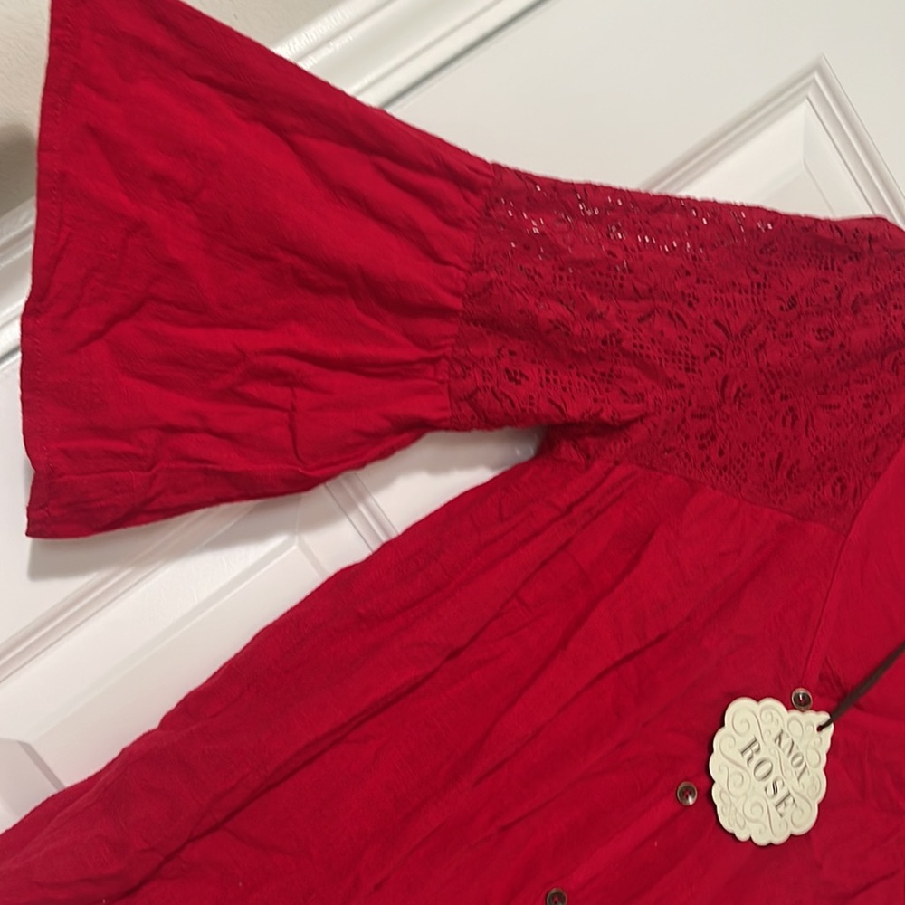 Red Blouse - Picture 2 of 7